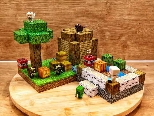 Zestaw Domek osadnika z ogródkiem - 192 szt.