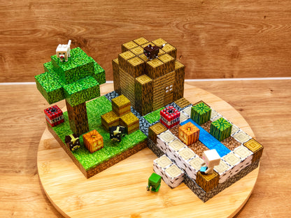 Zestaw Domek osadnika z ogródkiem - 192 szt.