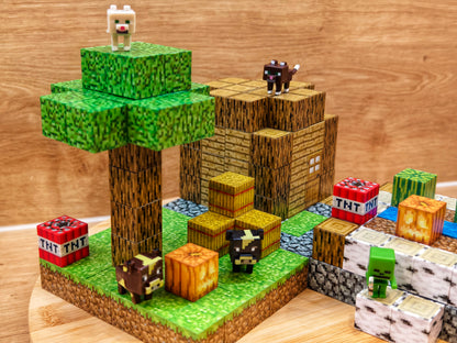 Zestaw Domek osadnika z ogródkiem - 192 szt.