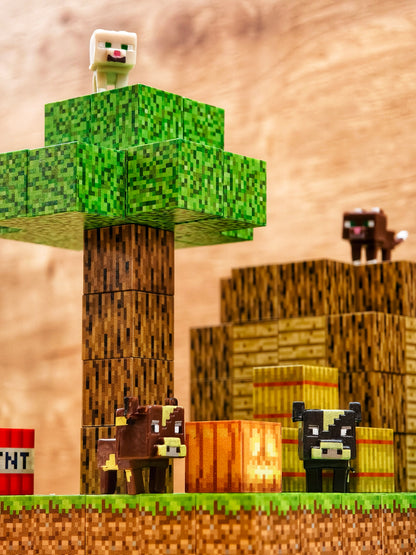 Zestaw Domek osadnika z ogródkiem - 192 szt.